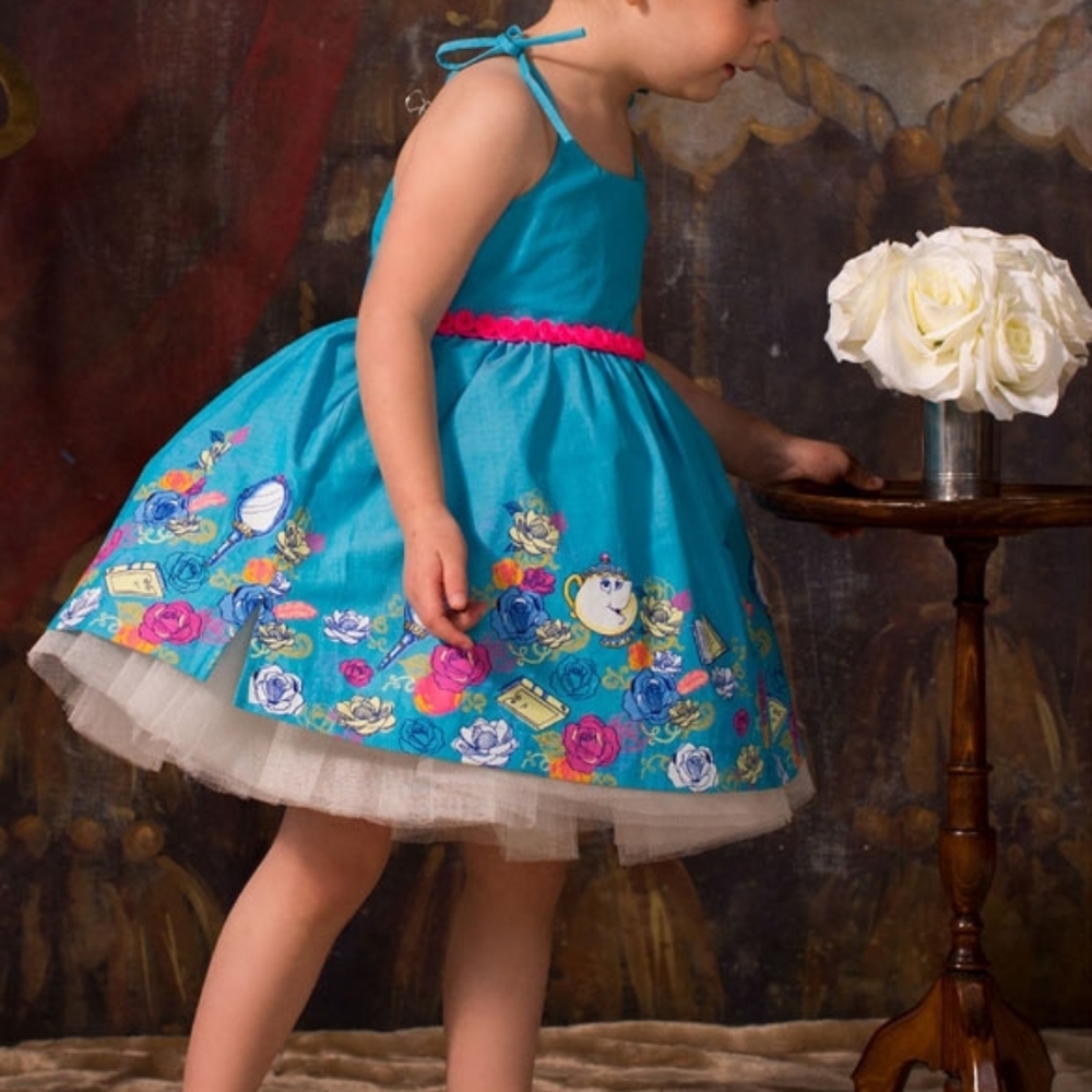 Belle blue Dress